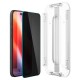 Spigen Glas.tR EzFit Privacy Tempered Glass for iPhone 15/16 with Adapter (2 pcs.)
