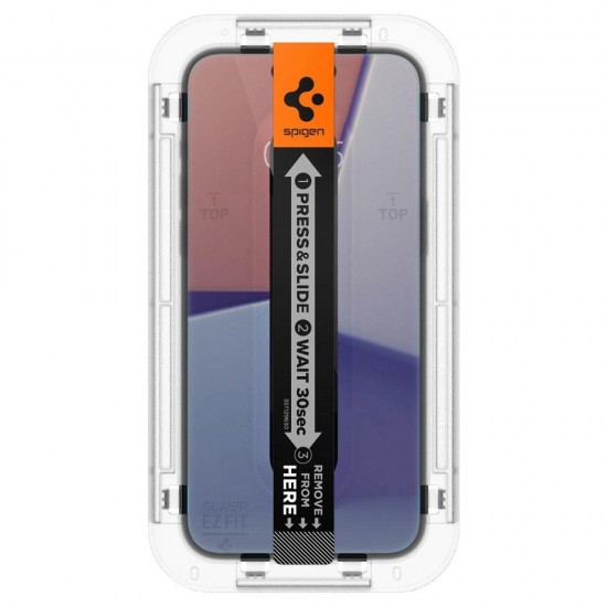 Spigen Glas.tR EZ Fit Privacy Tempered Glass for iPhone 15 Plus