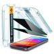 Spigen Glas.tR EZ Fit Privacy Tempered Glass for iPhone 15 Plus