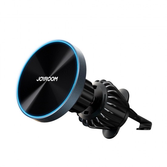 Joyroom Magnetic Car Holder Wireless Charger 15W for Air Vent Black (JR-ZS240 Pro)