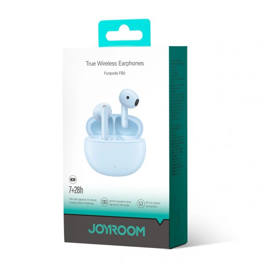 Joyroom Funpods wireless in-ear headphones (JR-FB2) - blue