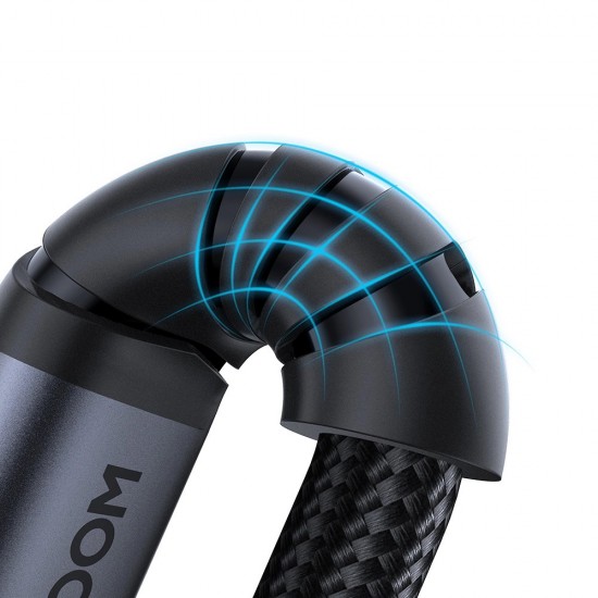 Joyroom Audio Transfer Series SY-A06 mini jack 3.5 mm / Lightning cable 1.2 m - black