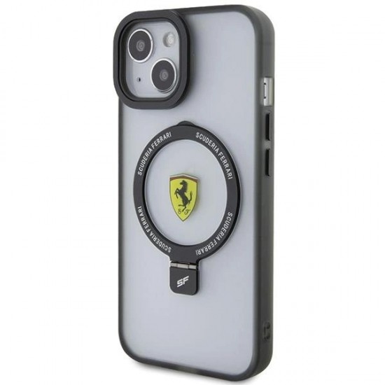 Ferrari Ring Stand 2023 Collection MagSafe Case for iPhone 15 Plus / 14 Plus - Transparent