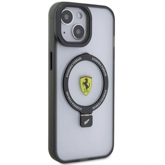 Ferrari Ring Stand 2023 Collection MagSafe Case for iPhone 15 Plus / 14 Plus - Transparent