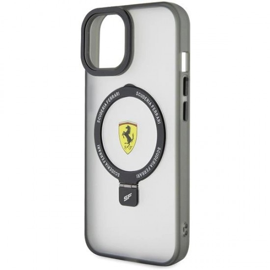 Ferrari Ring Stand 2023 Collection MagSafe Case for iPhone 15 Plus / 14 Plus - Transparent