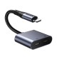 Joyroom SY-L02 Lightning to 2x Lightning DAC adapter 2in1 - black