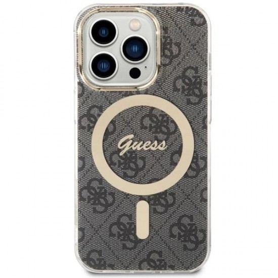 Guess 4G MagSafe case for iPhone 14 Pro - black
