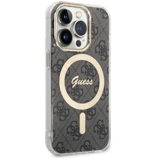 Guess 4G MagSafe case for iPhone 14 Pro - black
