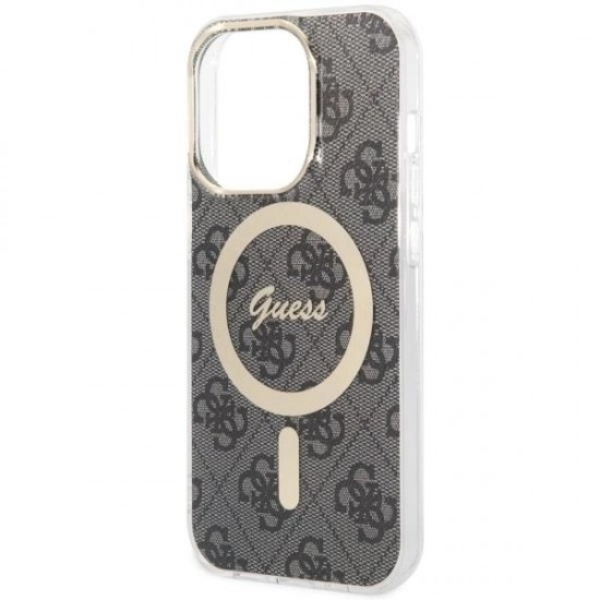 Guess 4G MagSafe case for iPhone 14 Pro - black