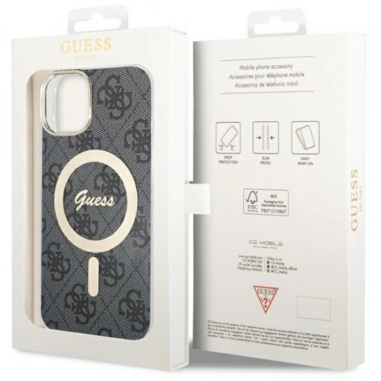 Guess 4G MagSafe case for iPhone 14 - black
