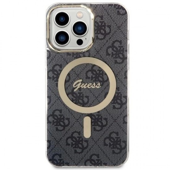 Guess 4G MagSafe case for iPhone 14 Pro Max - black