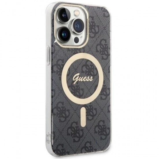 Guess 4G MagSafe case for iPhone 14 Pro Max - black