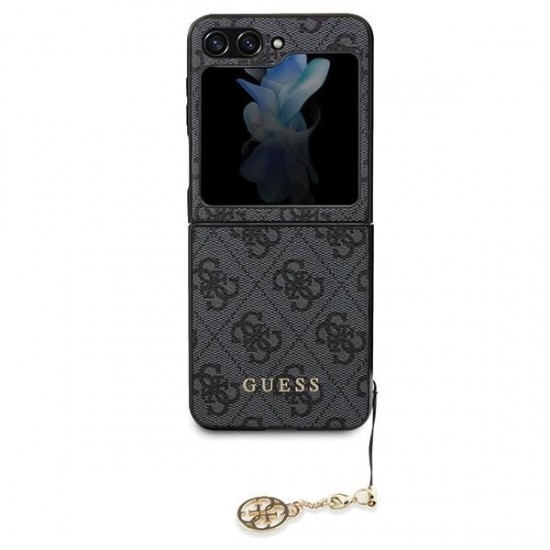 Guess 4G Charms Collection case for Samsung Galaxy Z Flip 5 - gray