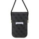 Guess 4G Metal Script Logo handbag - black