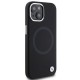 BMW Signature Liquid Silicone MagSafe case for iPhone 15 - black