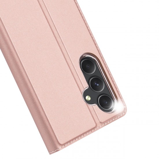 Dux Ducis Skin Pro case for Samsung S24+ with flap - pink