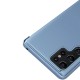 Clear View Case for Samsung S24 Ultra with flap - blue