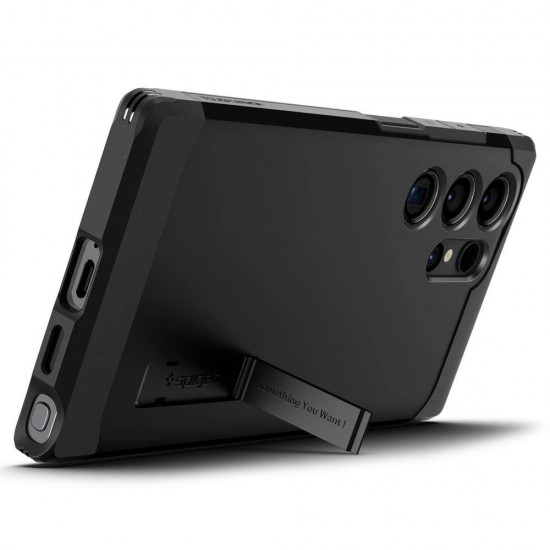 Spigen Tough Armor Case for Samsung Galaxy S24 Ultra - Black