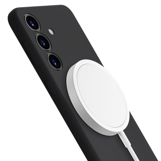 3mk Silicone Case for Samsung Galaxy S24+ - black