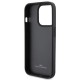 BMW Leather Hot Stamp iPhone 15 Pro Max Case - Black