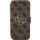 Guess 4G Metal Logo case for iPhone 15 Pro - brown