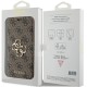 Guess 4G Metal Logo case for iPhone 15 Pro - brown
