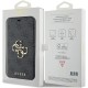 Guess 4G Metal Logo case for iPhone 15 Pro - gray