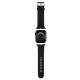 Karl Lagerfeld 3D Rubber Karl Head strap for Apple Watch 42/44/45/49mm - black