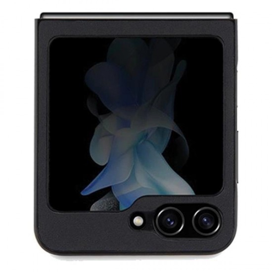 BMW Leather Hot Stamp case for Samsung Galaxy Z Flip 5 - black