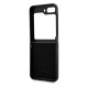 BMW Leather Hot Stamp case for Samsung Galaxy Z Flip 5 - black