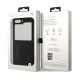 BMW Leather Hot Stamp case for Samsung Galaxy Z Flip 5 - black