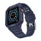 Protect Strap Band for Apple Watch 38/40/41mm Armored Case Strap - Blue
