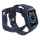Protect Strap Band for Apple Watch 38/40/41mm Armored Case Strap - Blue