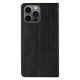 Magnet Strap Case Case for iPhone 14 Plus Flip Wallet Mini Lanyard Stand Black