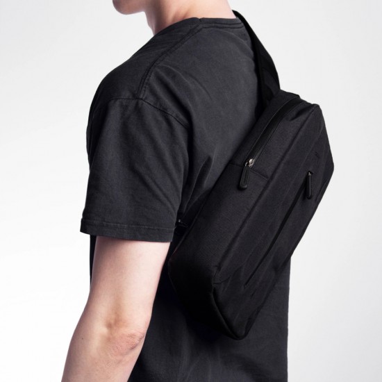 Wozinsky WSB6GR Scooter Handlebar Sports Bag with Shoulder Strap 5L - Gray