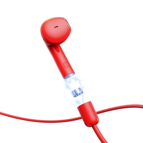 Joyroom JR-DS1 sports wireless neckband headphones - red
