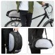 Wozinsky Bike Pannier Bag with Shoulder Strap 13L Black (WBB1BK)