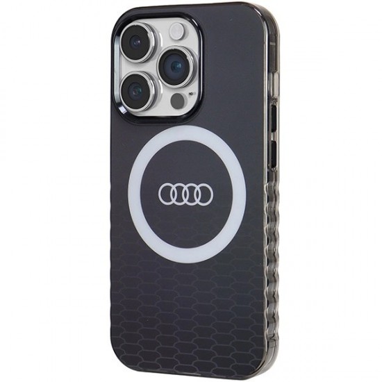 Audi IML Big Logo MagSafe case for iPhone 14 Pro - black