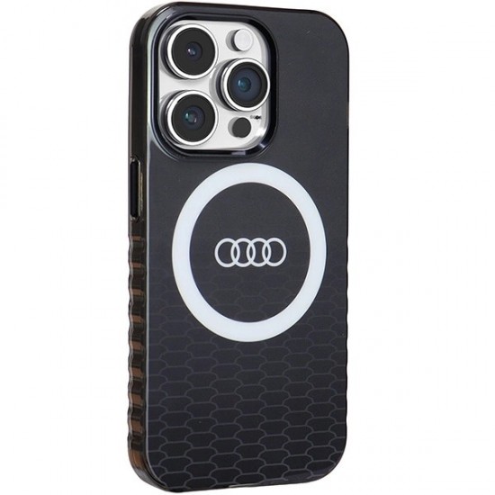 Audi IML Big Logo MagSafe case for iPhone 14 Pro - black