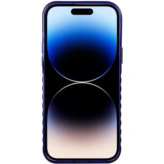 Audi IML Big Logo MagSafe case for iPhone 14 Pro Max - blue