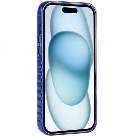 Audi IML Big Logo MagSafe case for iPhone 15 / 14 / 13 - blue