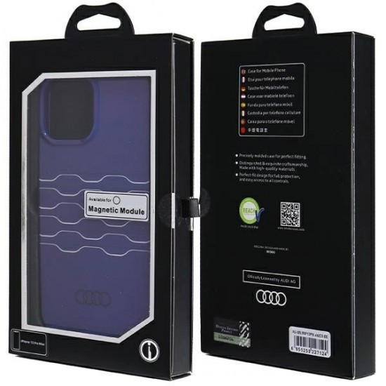 Audi IML MagSafe case for iPhone 13 Pro Max - blue
