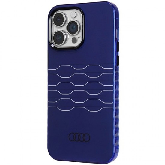Audi IML MagSafe case for iPhone 14 Pro Max - blue