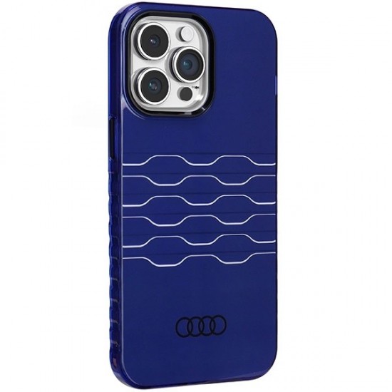 Audi IML MagSafe case for iPhone 14 Pro Max - blue