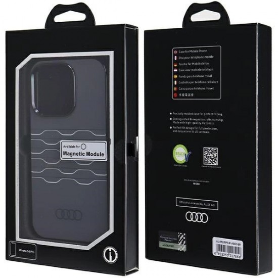 Audi IML MagSafe case for iPhone 14 Pro - black