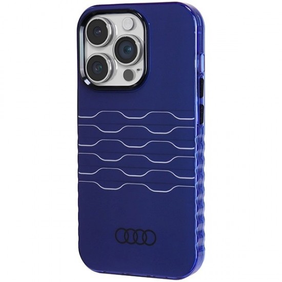 Audi IML MagSafe case for iPhone 14 Pro - blue