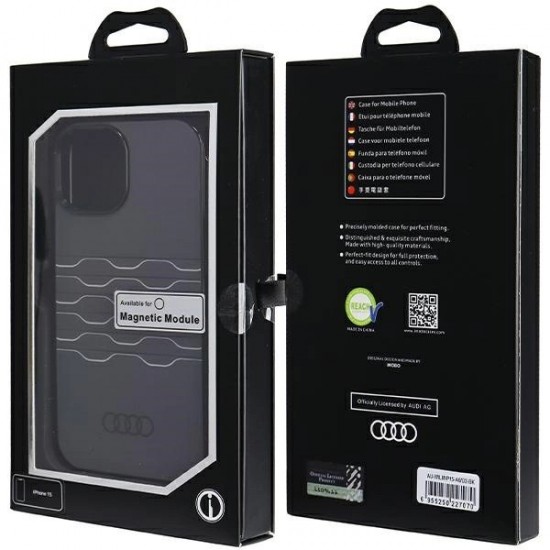 Audi IML MagSafe case for iPhone 15 / 14 / 13 - black
