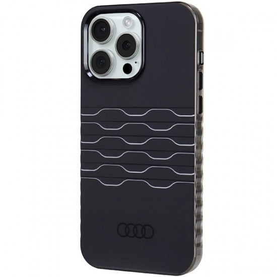 Audi IML MagSafe case for iPhone 15 Pro Max - black