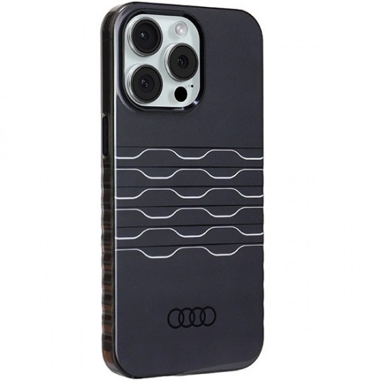 Audi IML MagSafe case for iPhone 15 Pro Max - black
