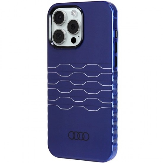 Audi IML MagSafe case for iPhone 15 Pro Max - blue